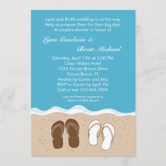 Invitación a ducha nupcial de pareja