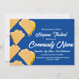 Invitación a Empanadas del Festival Latino Hispano