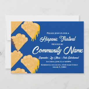 Invitación a Empanadas del Festival Latino Hispano