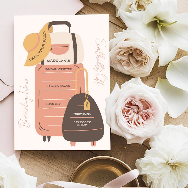 Invitación a empaquetar tus bolsas, fiesta de la s (Subido por el creador)