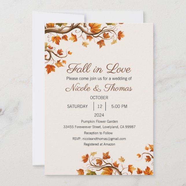 Invitación a enamorarse, Boda de enamorarse