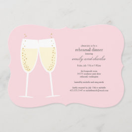 Invitación a ensayo de Boda de lentes de enlace