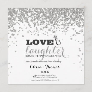 Invitación a ensayo de Purpurina Silver Love & Lau