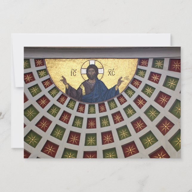 Invitación a escena religiosa (Anverso)