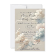 Invitación a Ethereal Bliss (sin Relieve metalizad
