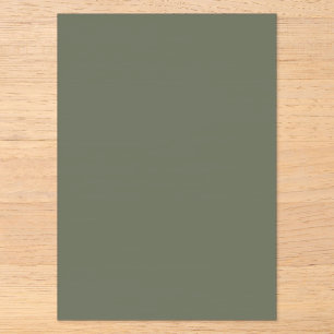 Invitación a evento de acrílico verde musgo