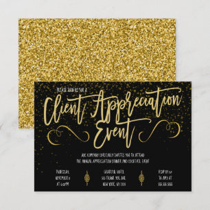 Invitación a evento de apreciación del cliente