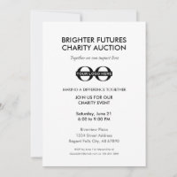 Invitación a evento de caridad de empresa