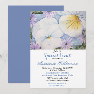 INVITACIÓN A EVENTO DE FIESTA EN PATIO AL AIRE LIB