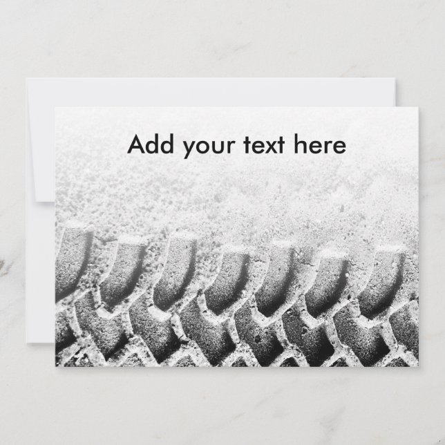 Invitación a evento de motor (Anverso)