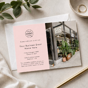 Invitación a Evento Empresarial   Tarjetas de Invi