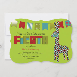 Invitación a Fiesta Burro