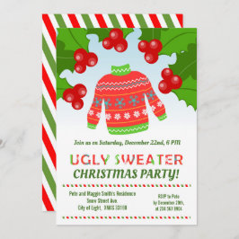  Invitación a fiesta de amigos Navidades suecos fe