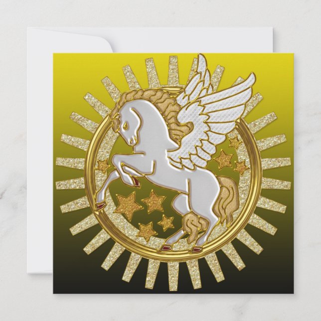 Invitación a fiesta de Año Nuevo (Anverso)