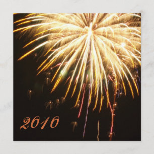 Invitación a fiesta de Año Nuevo