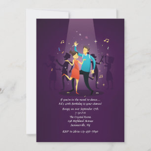 Invitación a Fiesta de Baile