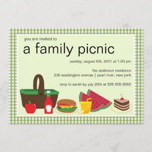 Invitación a fiesta de barbacoa de verano para pic