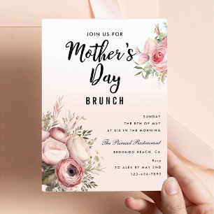 Invitación a fiesta de brunch en el Día de las Mad