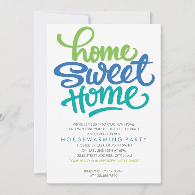 Invitación a fiesta de calentamiento de la casa di (Anverso)