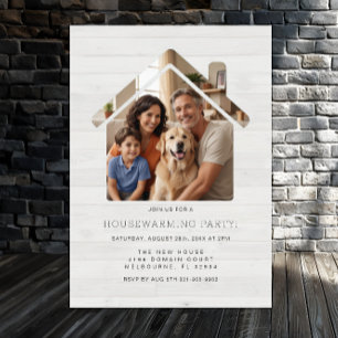 Invitación a fiesta de calentamiento de la casa fo