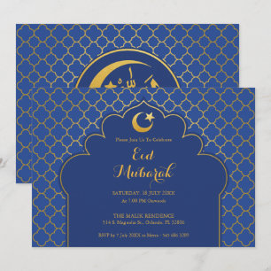 Invitación a fiesta de celebración del Eid Patrón 