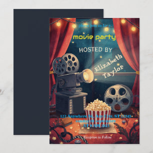 Invitación a Fiesta de Cine – Noche de Cine Divert