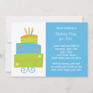 Invitación a fiesta de cumpleaños