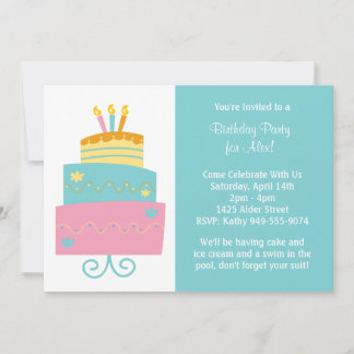 Invitación a fiesta de cumpleaños