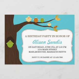 Invitación a fiesta de cumpleaños