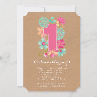 Invitación a Fiesta de cumpleaños 100 Chicas de Ch