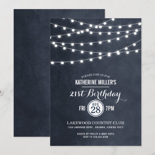 Invitación a Fiesta de cumpleaños 21ª Semana de la