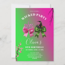 Invitación a fiesta de cumpleaños de Chica de Bow 