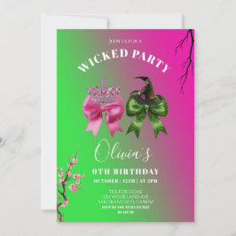 Invitación a fiesta de cumpleaños de Chica de Bow