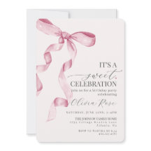 Invitación a fiesta de cumpleaños de Chica de Coqu