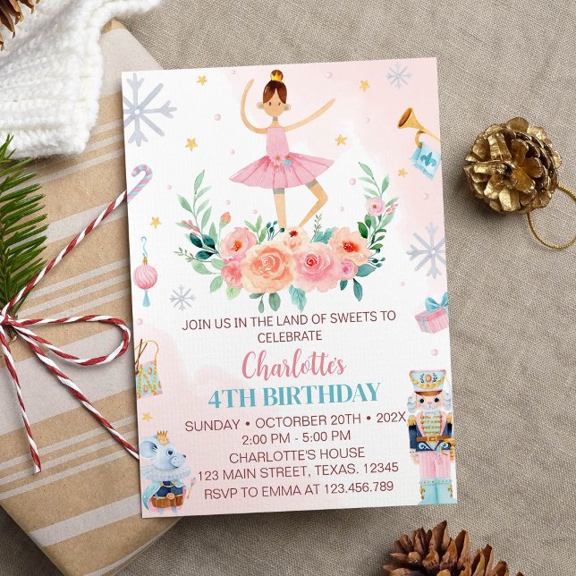Invitación a fiesta de cumpleaños de invierno de N (Subido por el creador)