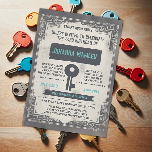 Invitación a fiesta de cumpleaños de la sala de es (Subido por el creador)