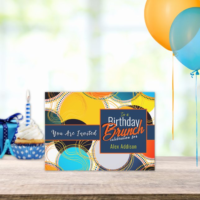 Invitación a fiesta de cumpleaños de los años 80 d (Subido por el creador)