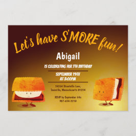 Invitación a fiesta de cumpleaños de los niños Per