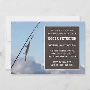 Invitación a Fiesta de Cumpleaños de Pescadores