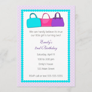 Invitación a fiesta de cumpleaños del Chica del bo