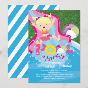 Invitación a fiesta de cumpleaños del grupo de Chi