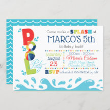 Invitación a fiesta de cumpleaños del grupo - Fies