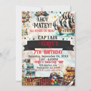 Invitación a fiesta de cumpleaños del tema del eve