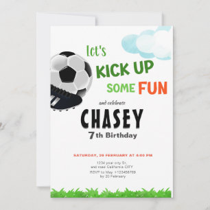 Invitación a fiesta de cumpleaños, digital, imprim