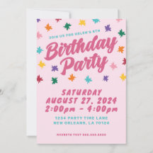 Invitación a fiesta de cumpleaños divertida