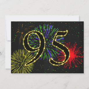 Invitación a fiesta de cumpleaños número 95