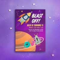 Invitación a Fiesta de cumpleaños para explosión f