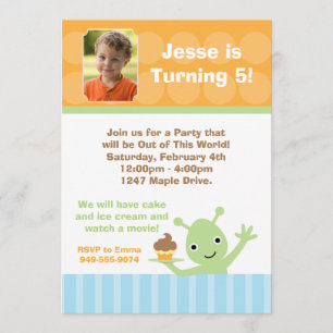 Invitación a fiesta de cumpleaños para extranjeros