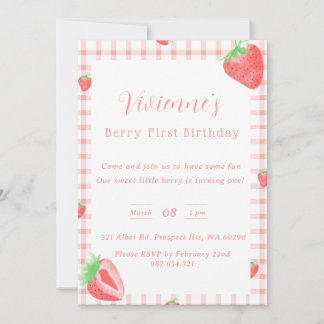 Invitación a fiesta de cumpleaños por primera vez