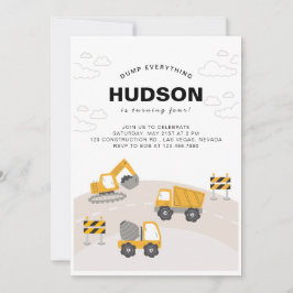 Invitación a fiesta de cumpleaños temática de cons